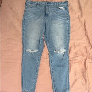 American Eagle Outfitters Light Blue Skinny Jegging